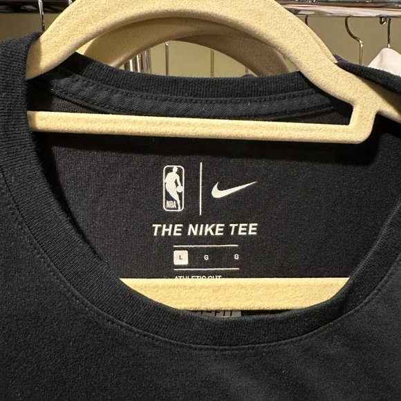 Nike Brooklyn Nets Biggie City Edition Dri-Fit Black T Shirt - Picture 2 of 3